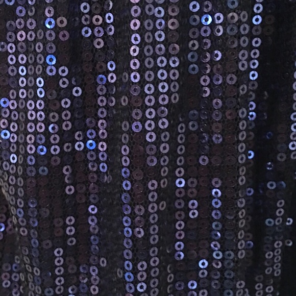 Nasty Gal Blaque Market Blue Sequin Cocktail Dress - Picture 4 of 8